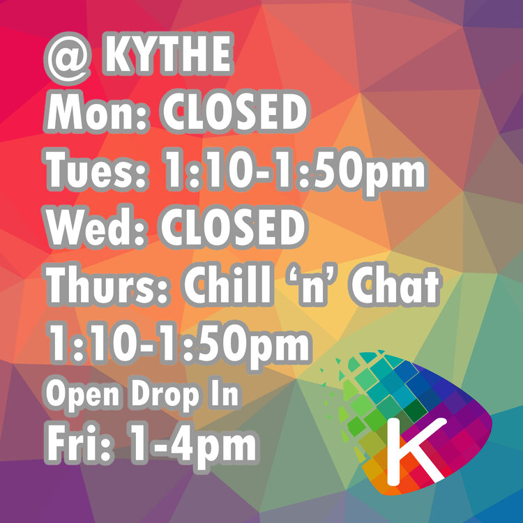 Normal week schedule