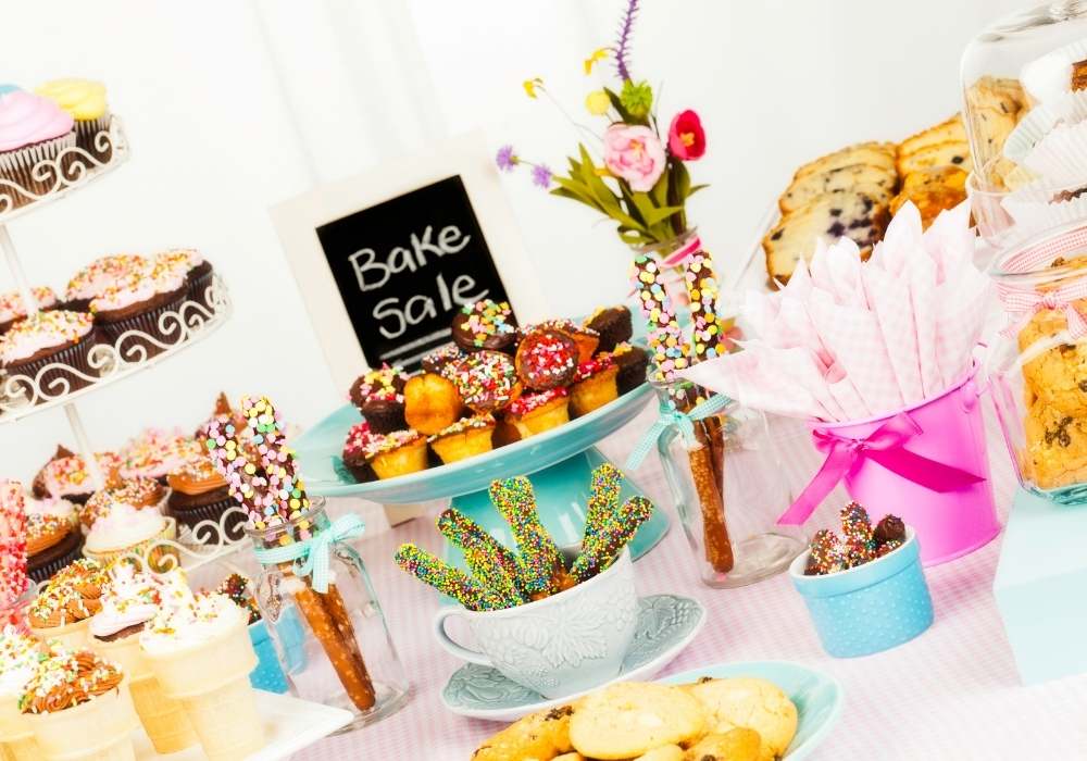 bake sale fundraising fife