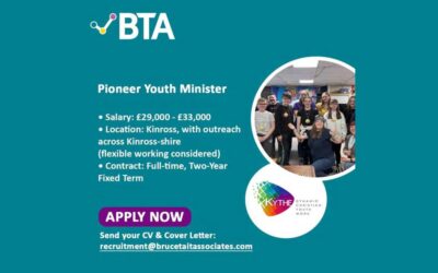 KYTHE Pioneer Youth Minister Vacancy